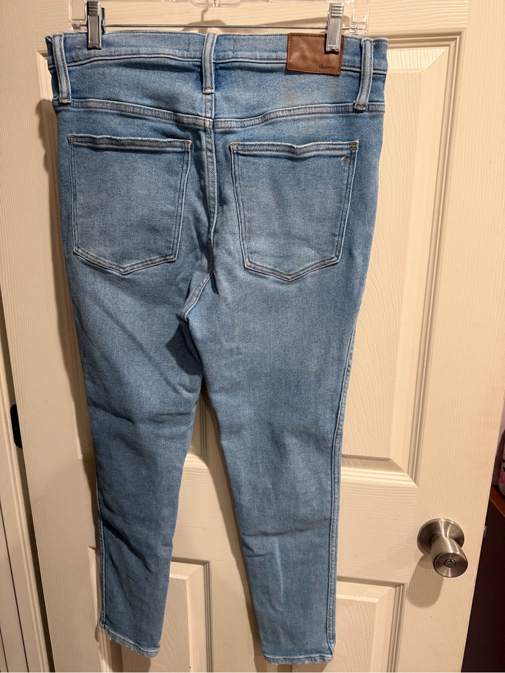 Madewell Light Blue Skinny Jeans